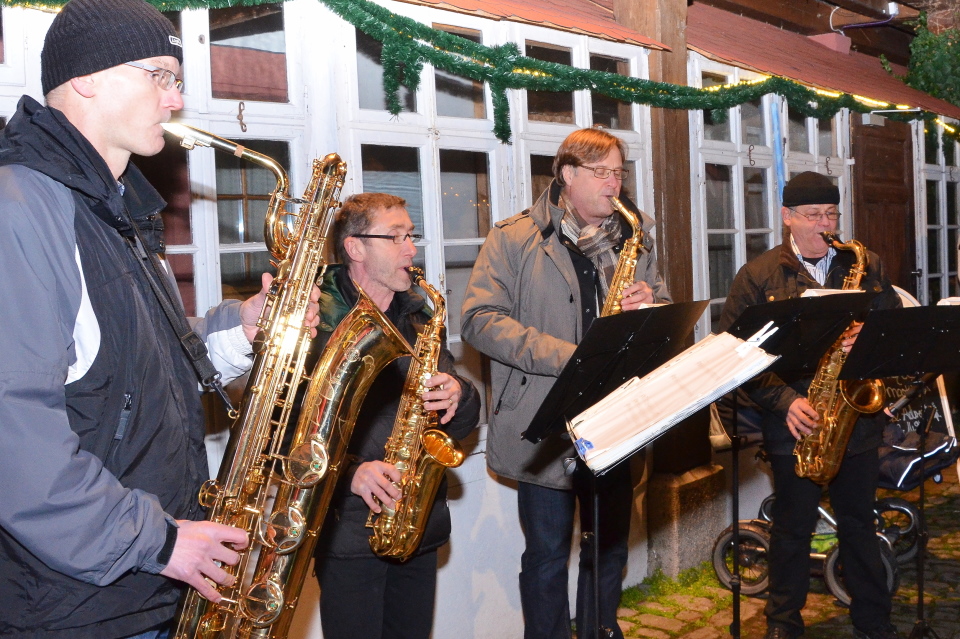 Weihnachtsmarkt - Saxophonquartett